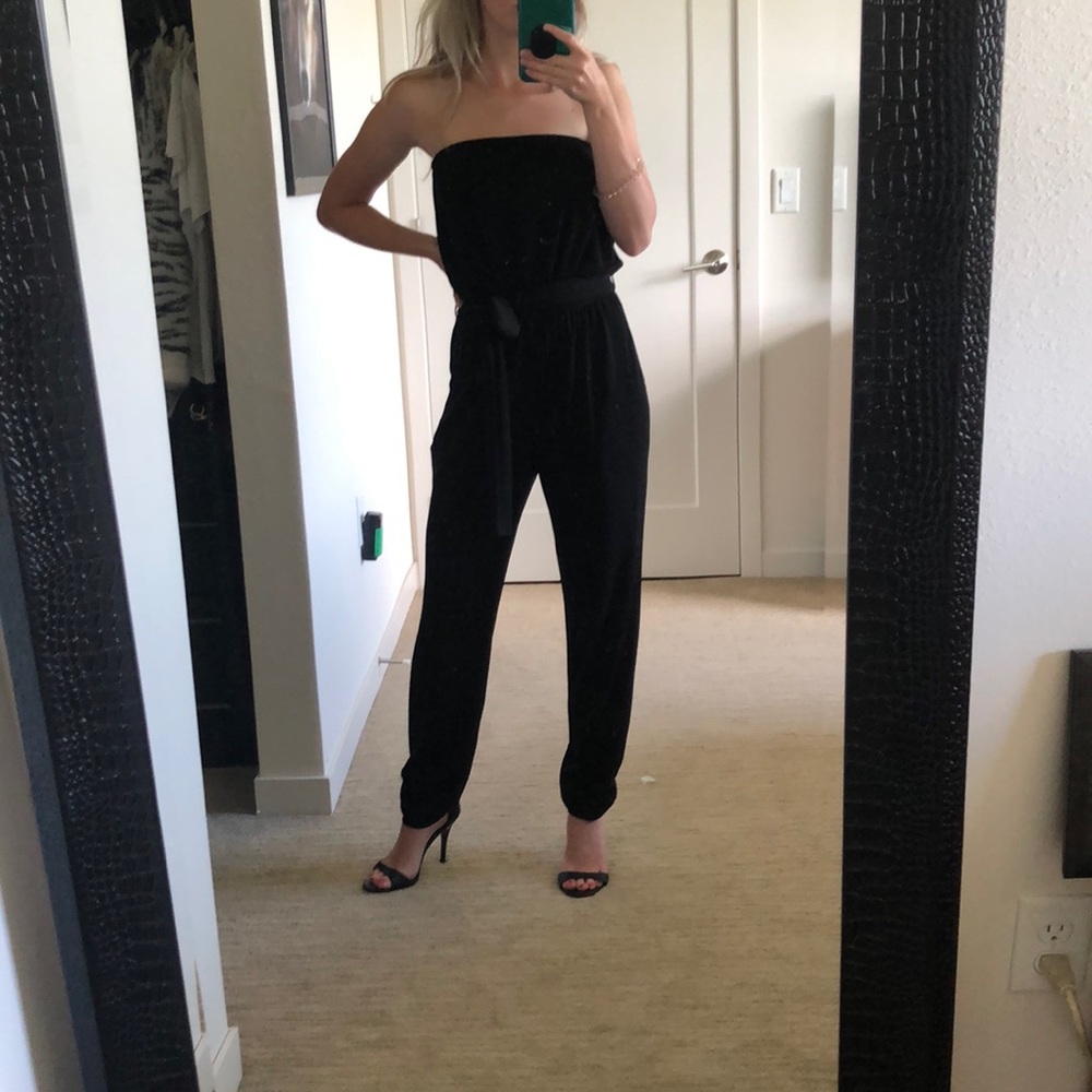 Stretchy Black Romper